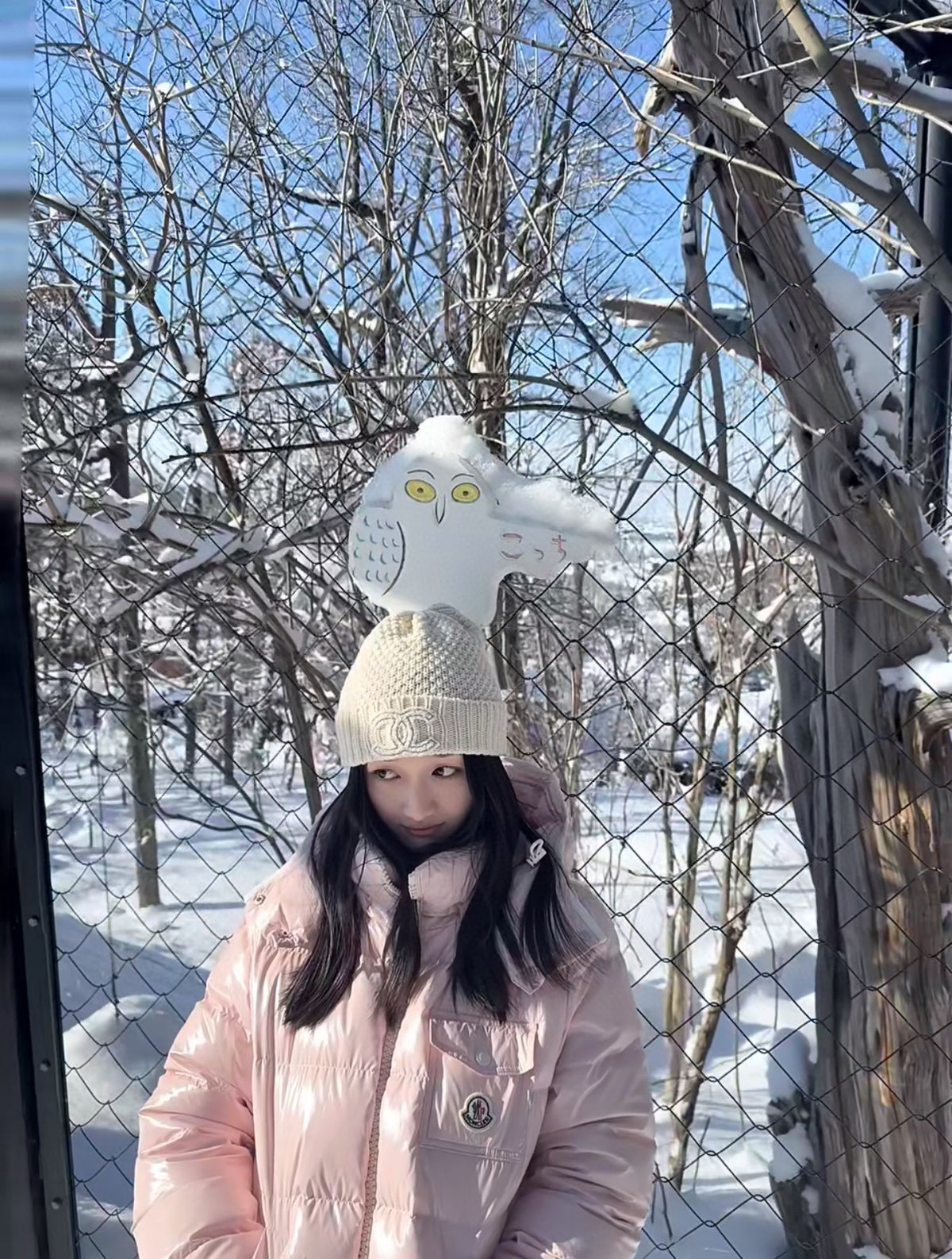 Moncler Women's Hooded Zip-Up Logo Down Jacket - view 10