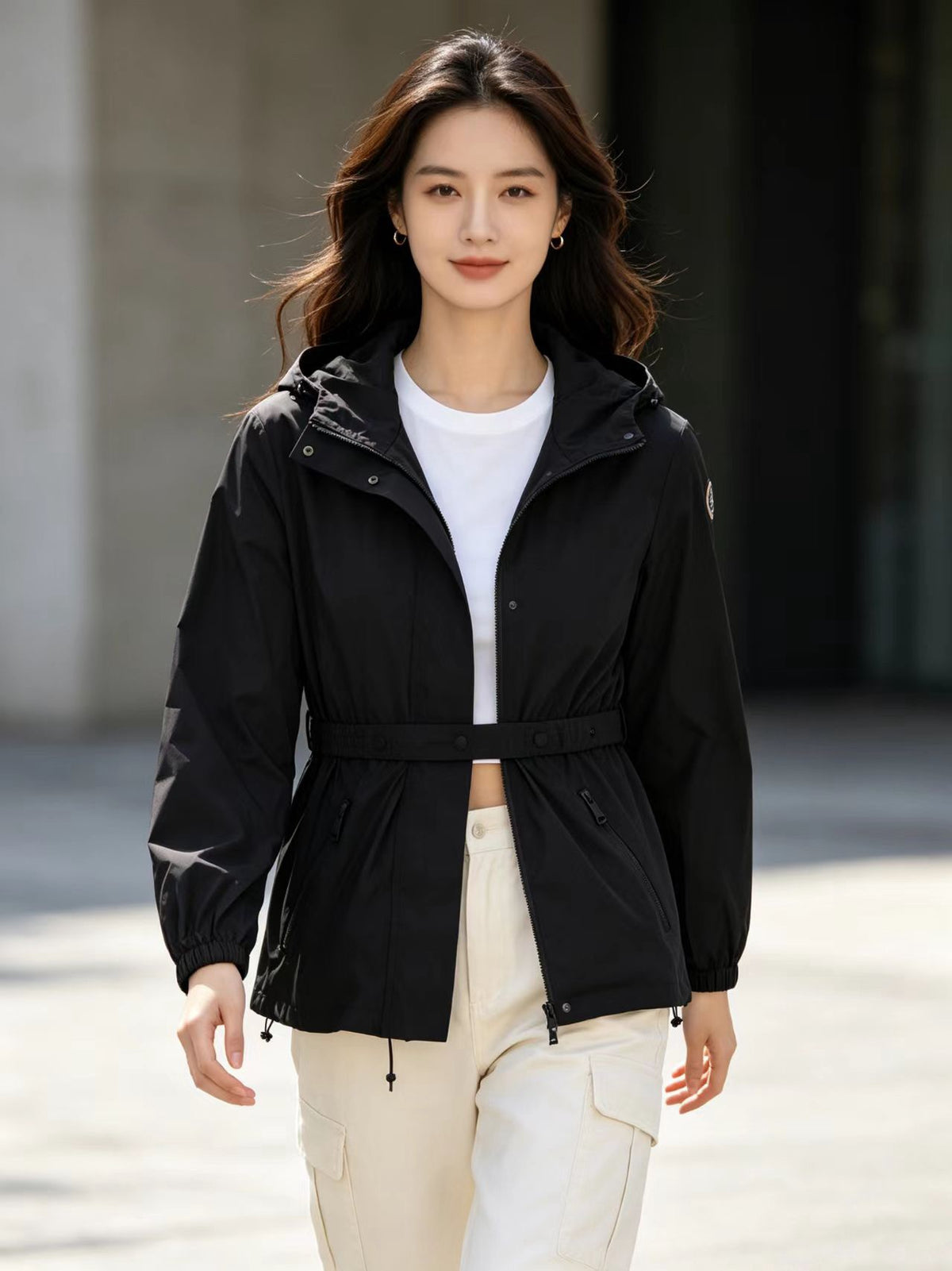 Moncler Women's Hooded Lightweight Jacket - view 10