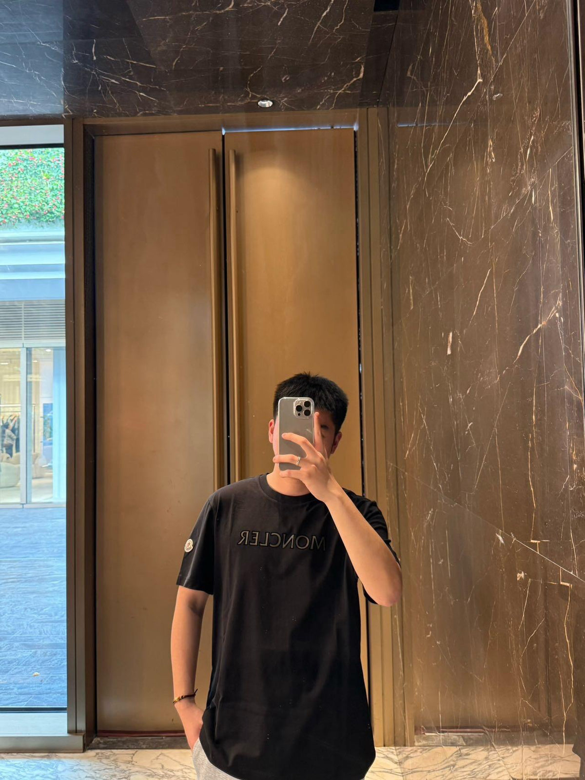 Moncler Embroidered T-Shirt - view 10