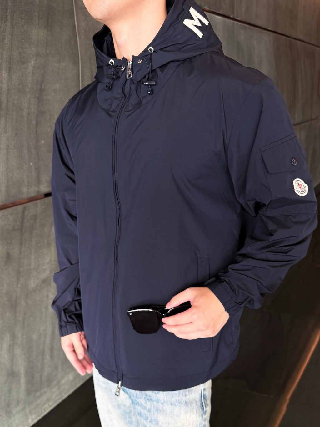 Moncler Sassiere Hooded Zip-Up Embroidered Jacket - view 10