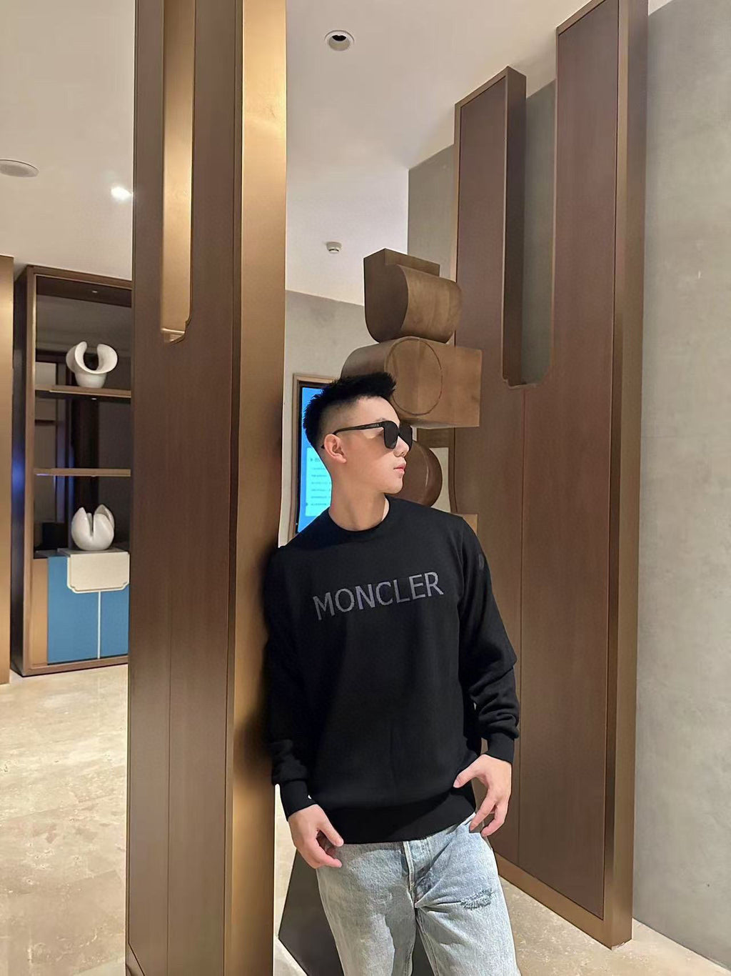 Moncler Logo Sweater - view 10
