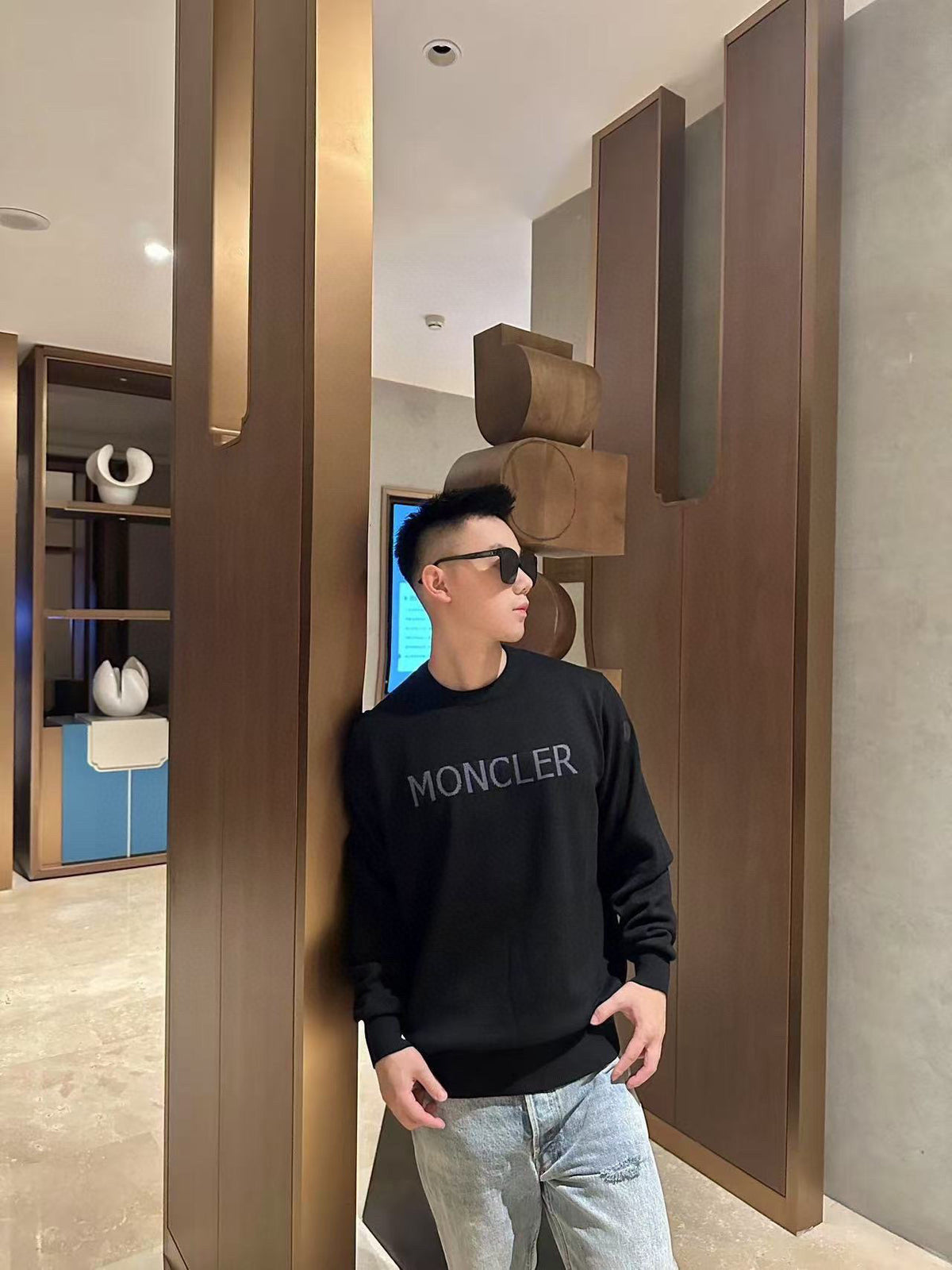 Moncler Logo Sweater - view 10