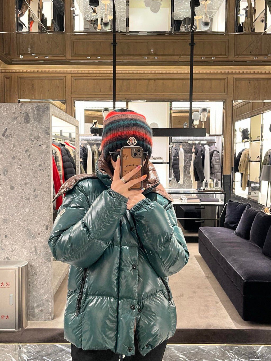 Moncler Hooded Down Jacket - view 10