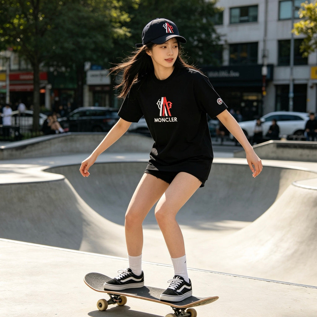 Moncler Embroidered Logo T-Shirt - view 10