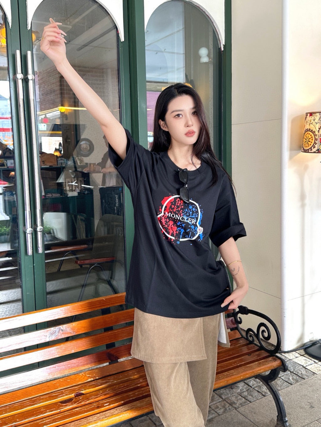 Moncler Graphic Logo T-Shirt - view 10