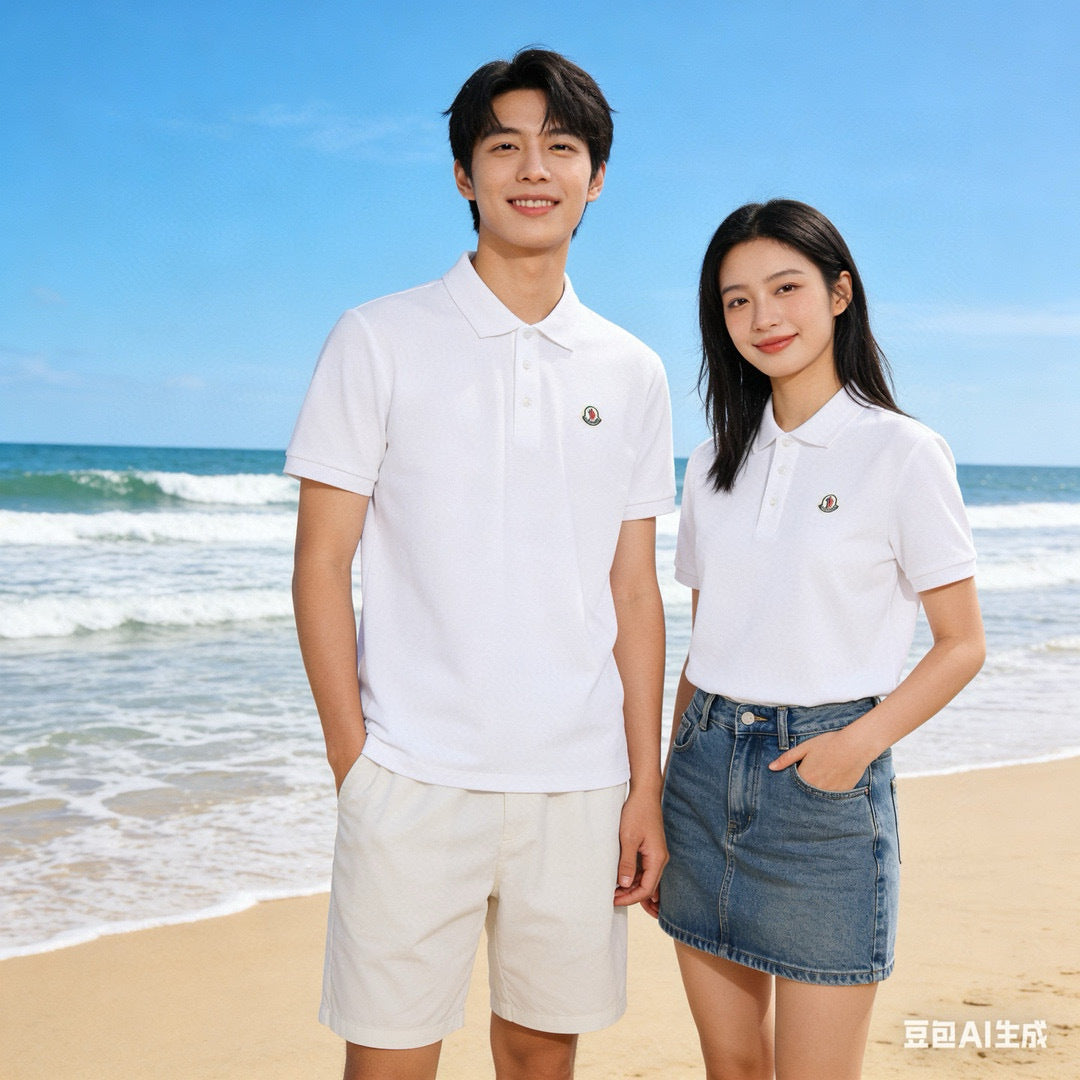 Moncler Lightweight Polo Shirt - view 10