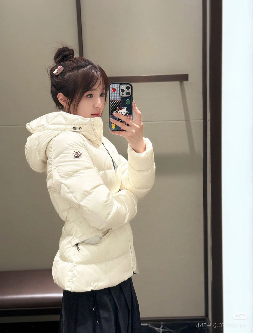 Moncler Women's Zip-Up Down Jacket - view 10