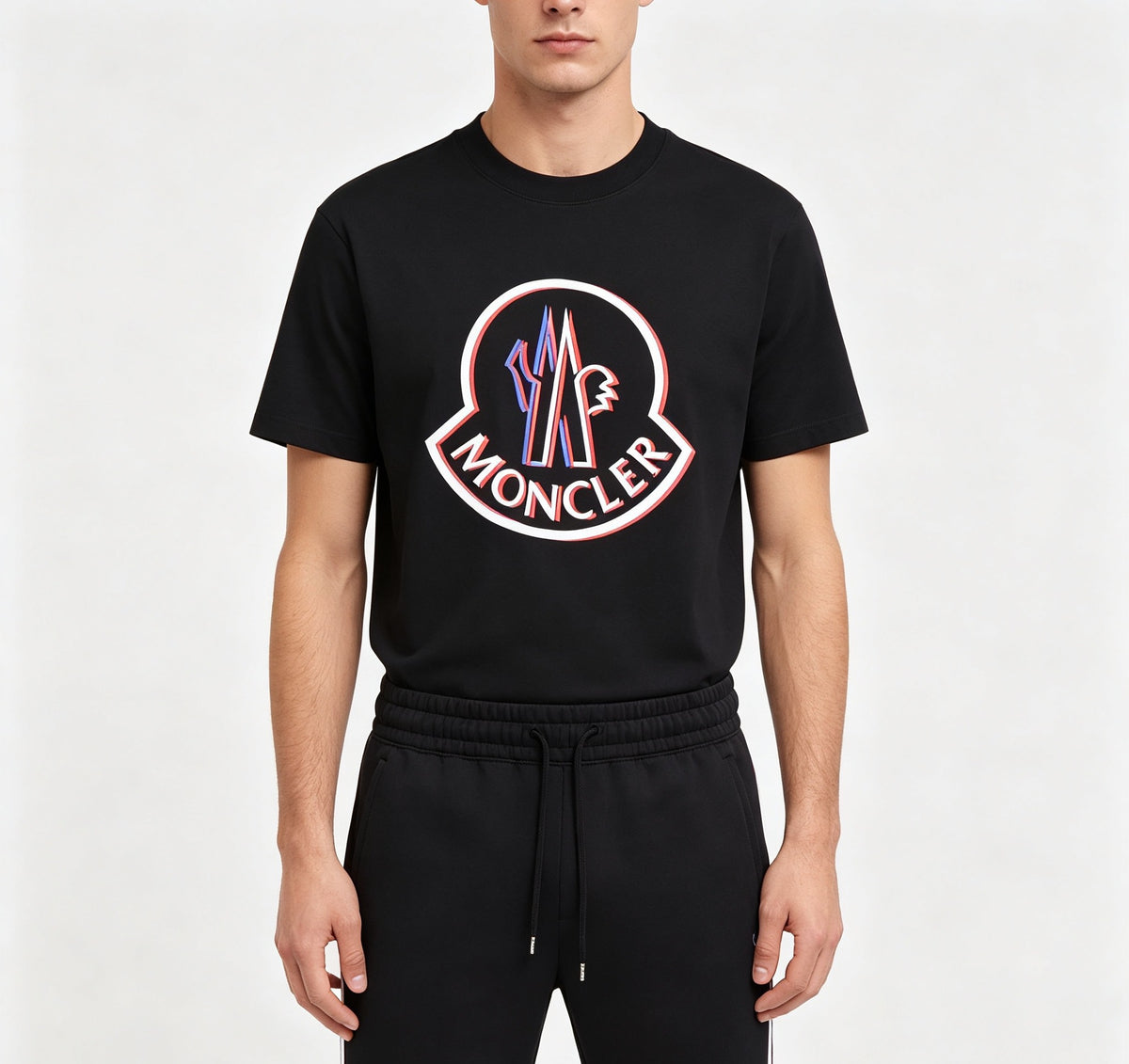 Moncler Graphic Logo Lightweight T-Shirt - view 10