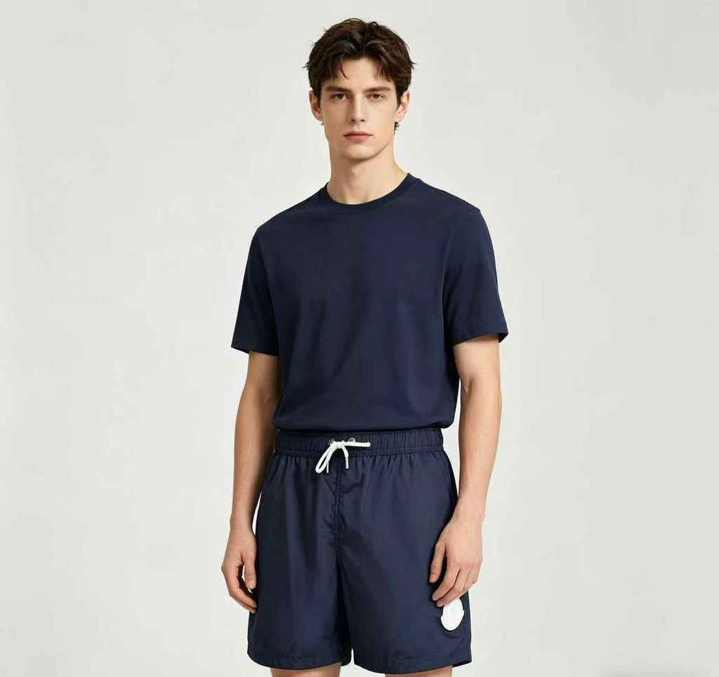 Moncler Logo Lightweight Short - White - view 10