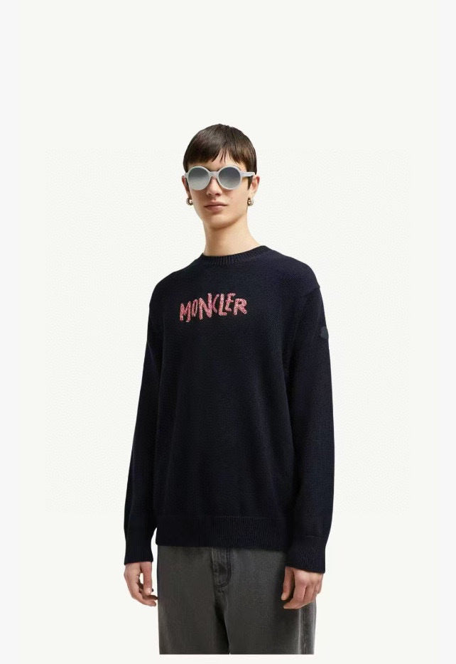 Moncler Embroidered Sweater - view 10