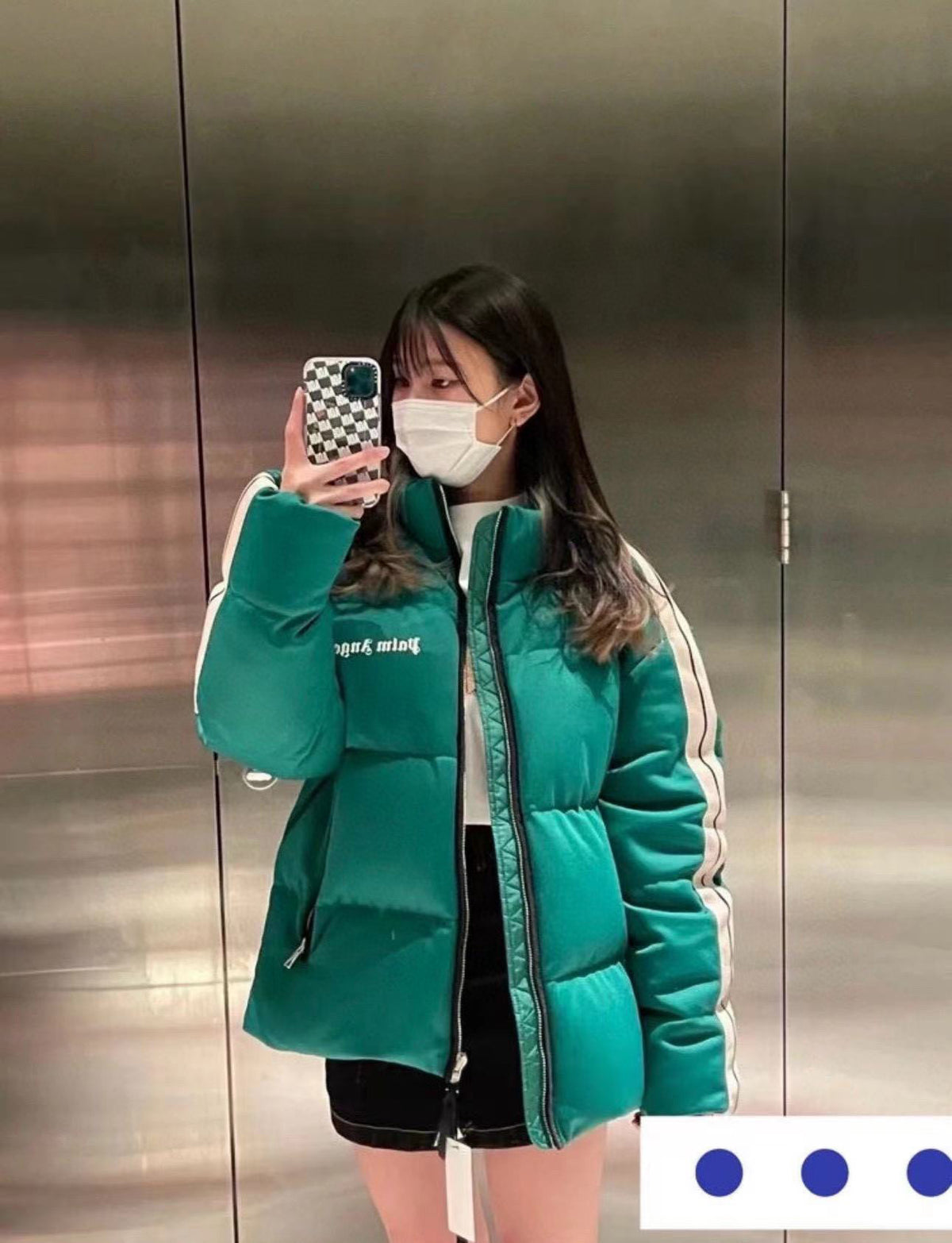 Moncler Embroidered Logo Down Jacket - view 10