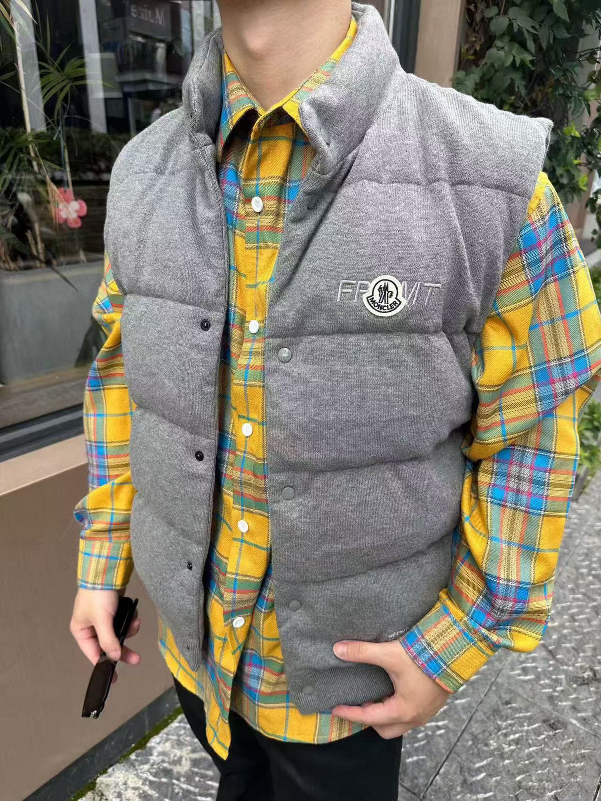 Moncler Embroidered Logo Vest - view 10