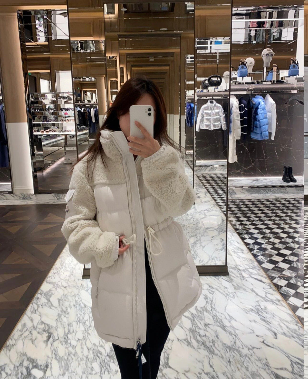 Moncler Women's Zip-Up Down Jacket - view 10