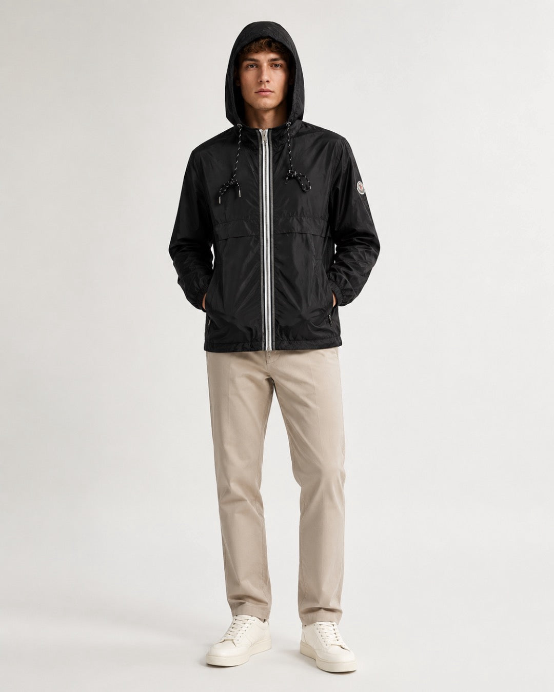 Moncler Hooded Zip-Up Jacket - view 10