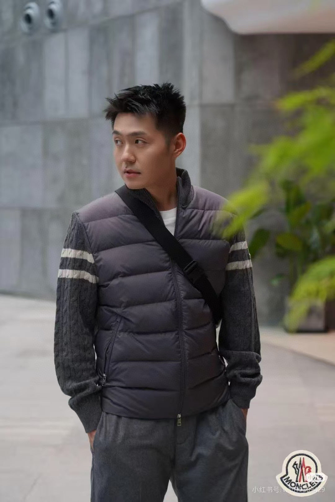 Moncler Men's Zip-Up Down Jacket - view 10