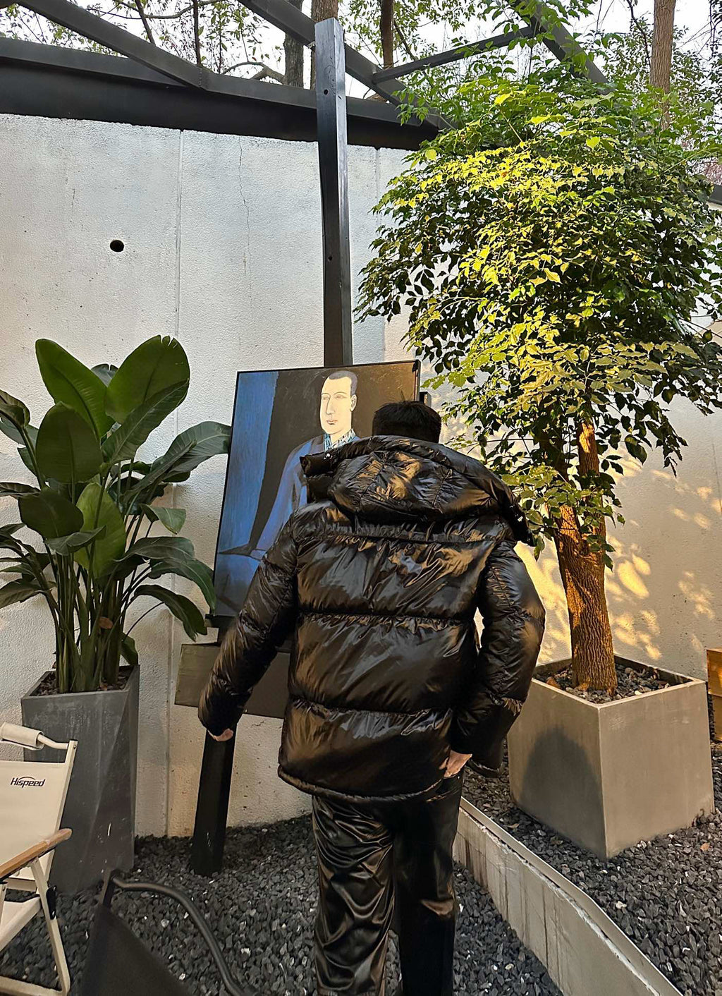 Moncler Hooded Zip-Up Down Jacket - view 10