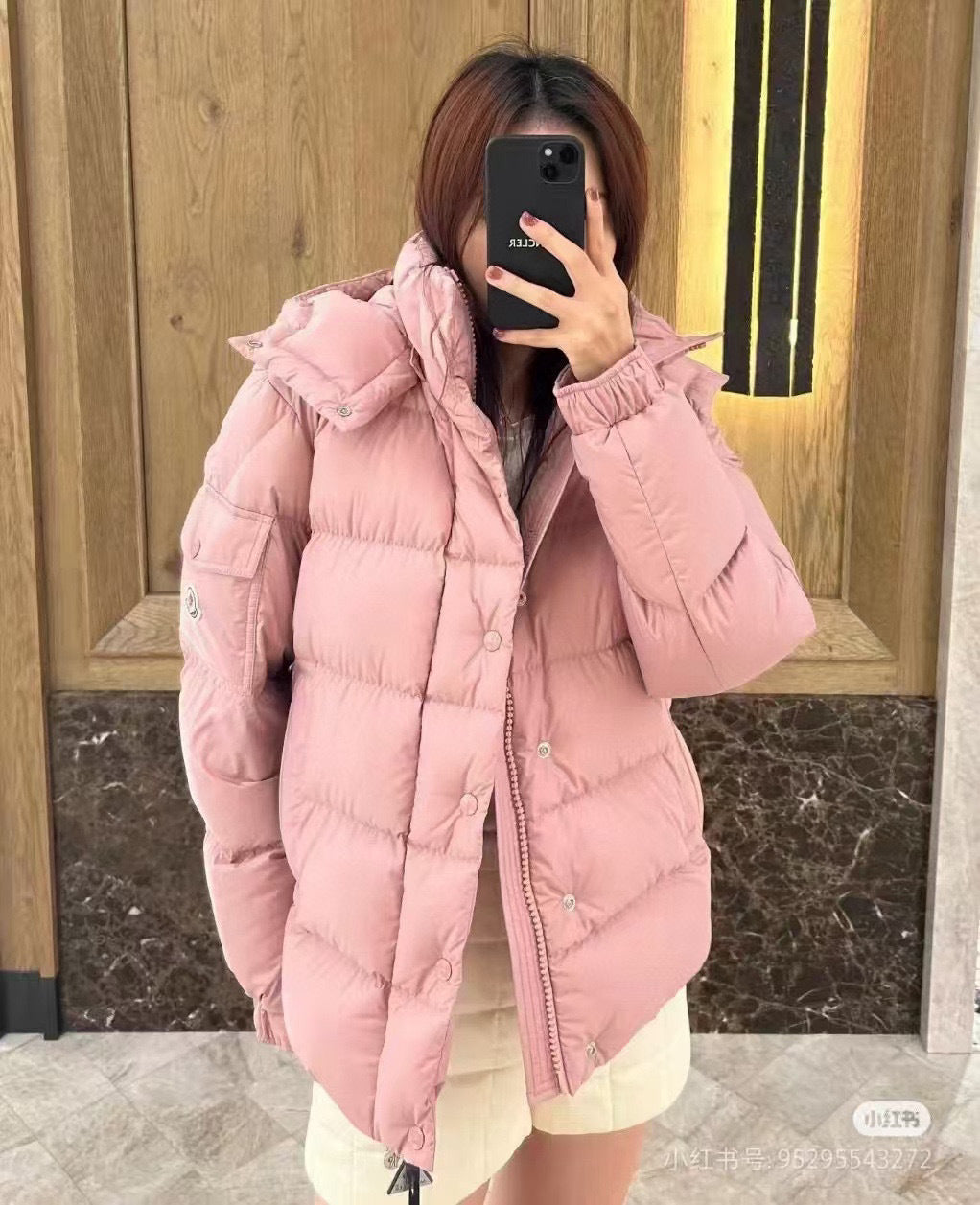 Moncler Maya Zip-Up Down Jacket - view 11