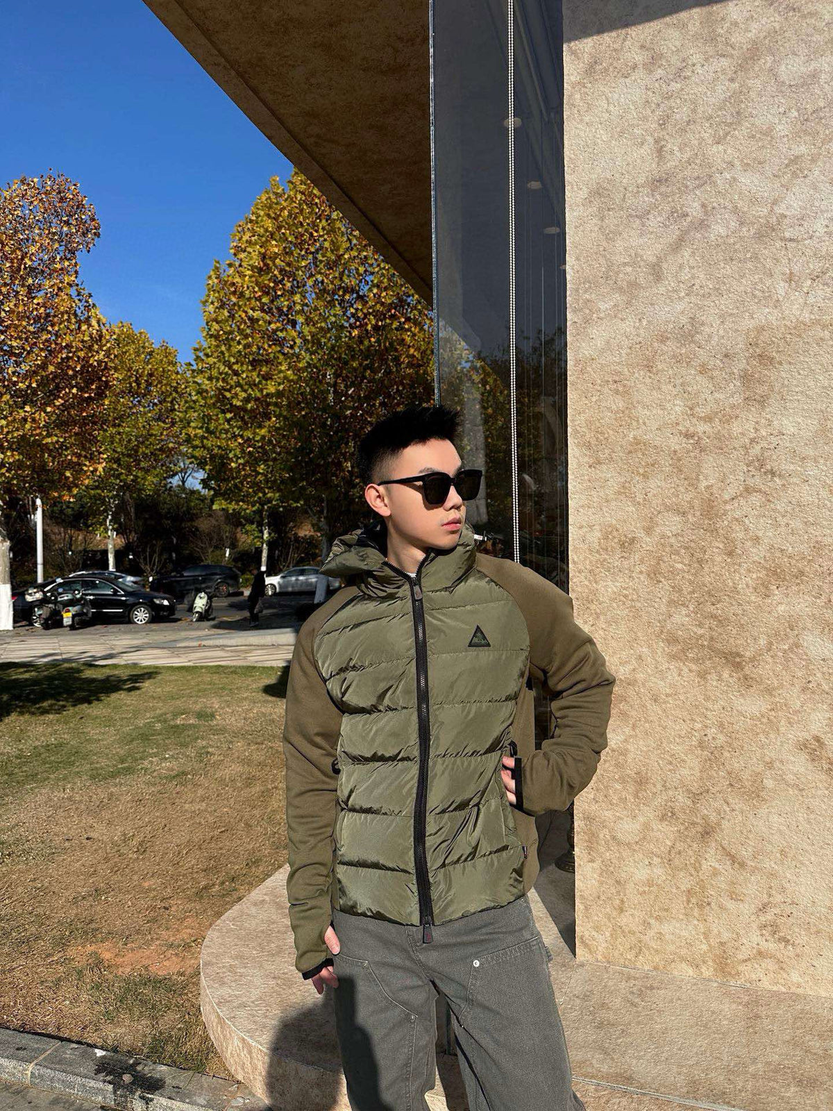 Moncler Hooded Down Jacket - view 11