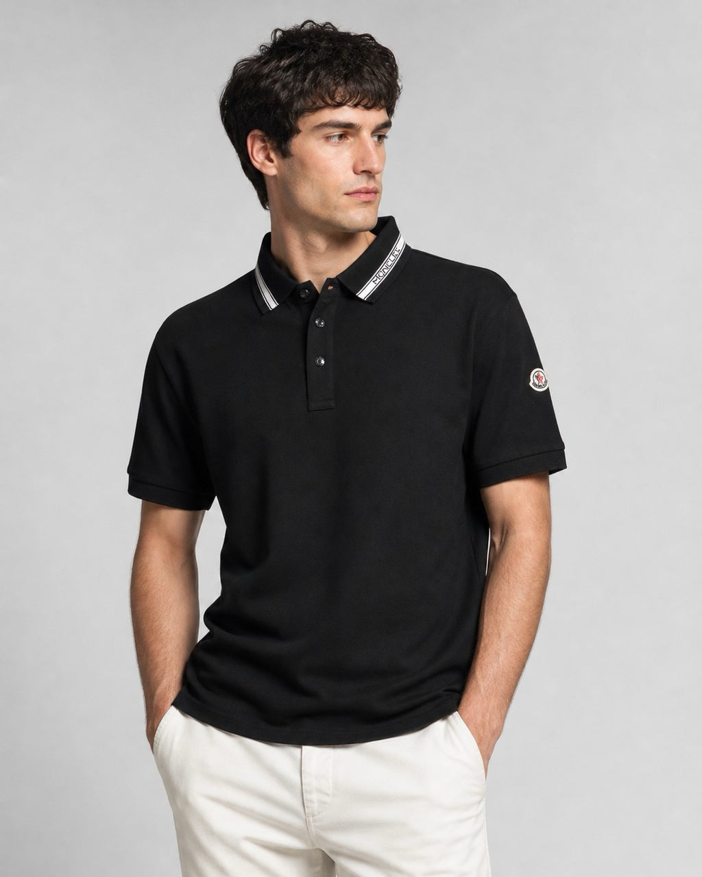 Moncler Logo Polo Shirt - view 11