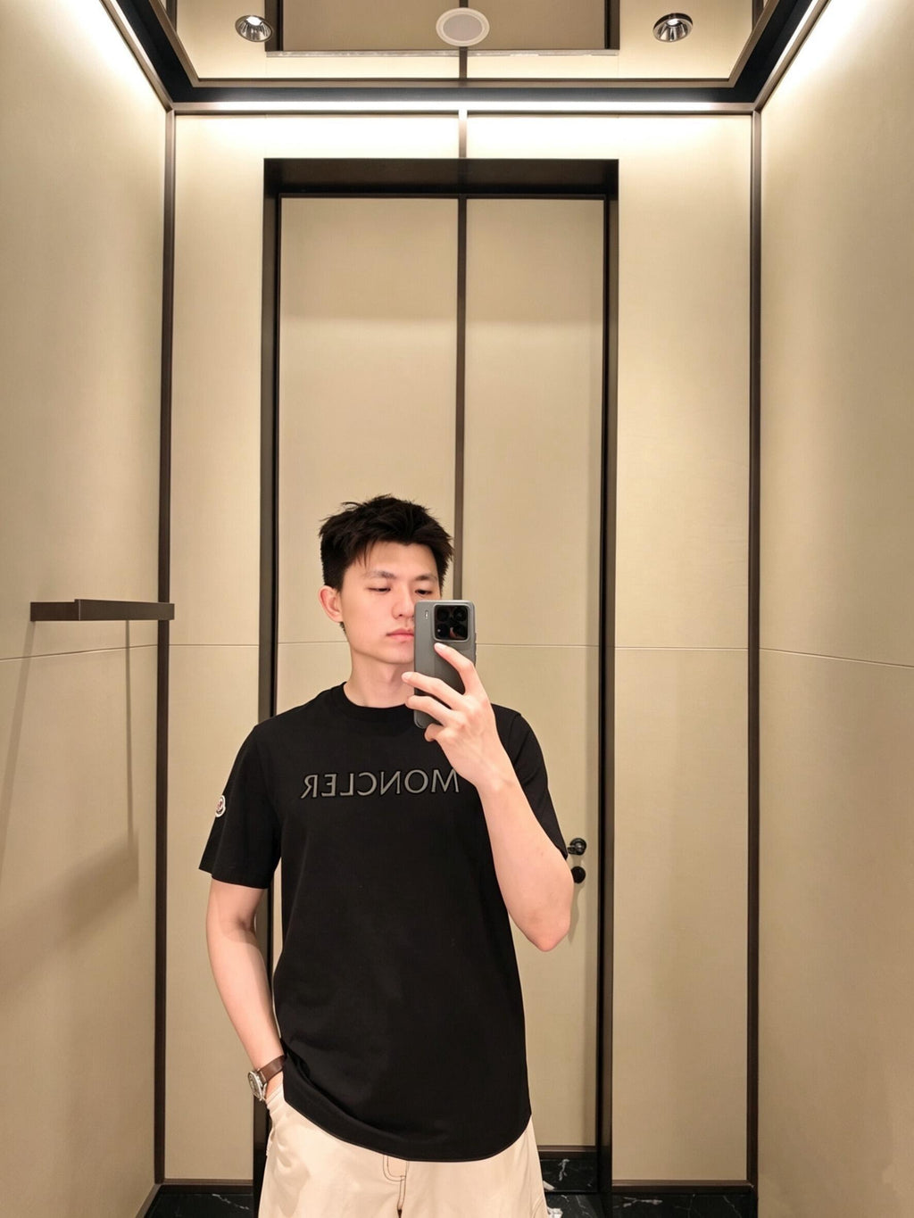 Moncler Embroidered T-Shirt - view 11