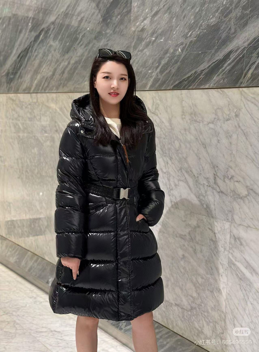 Moncler Women's Hooded Zip-Up Down Jacket - view 11