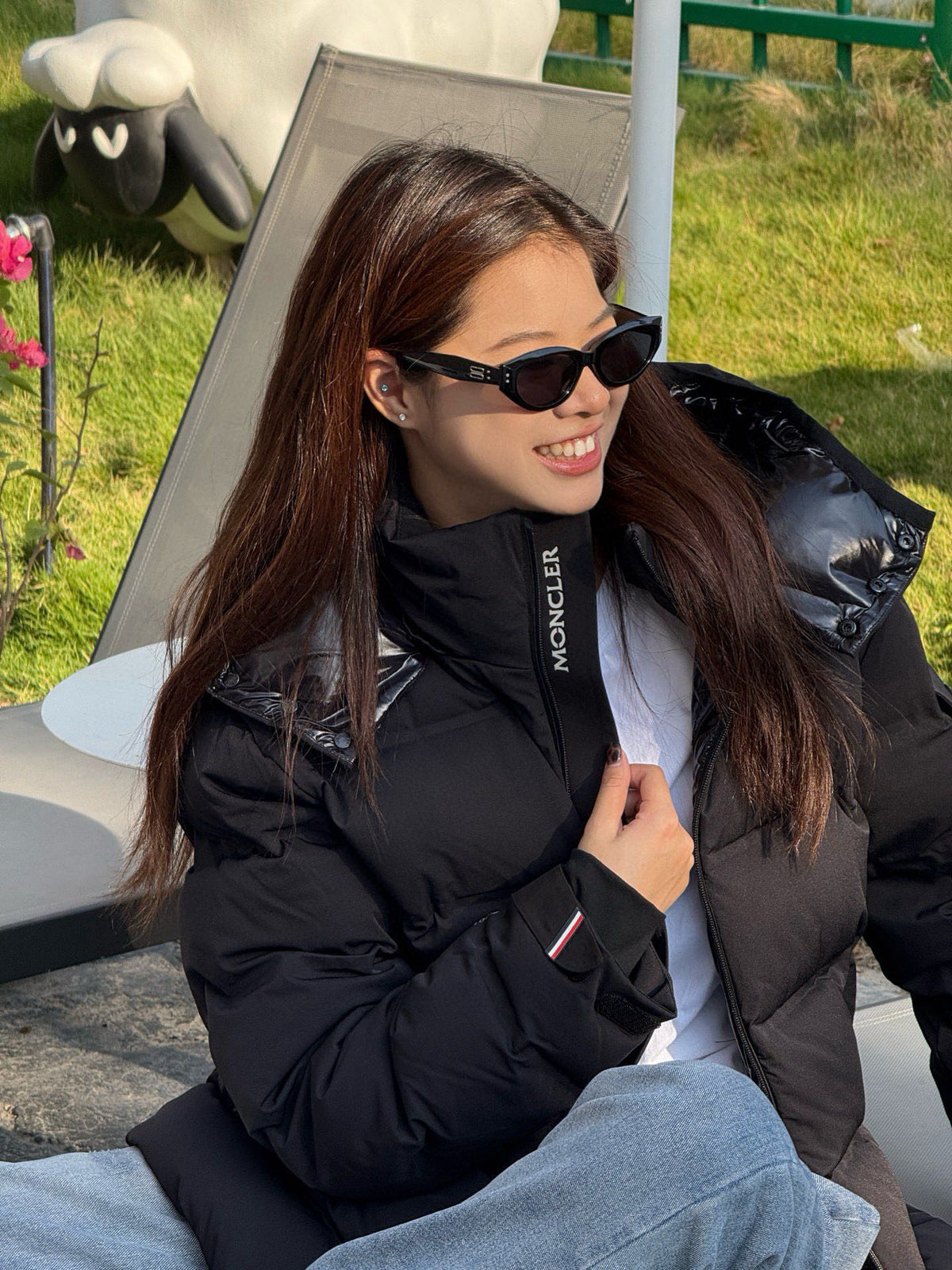 Moncler Hooded Down Jacket - view 11