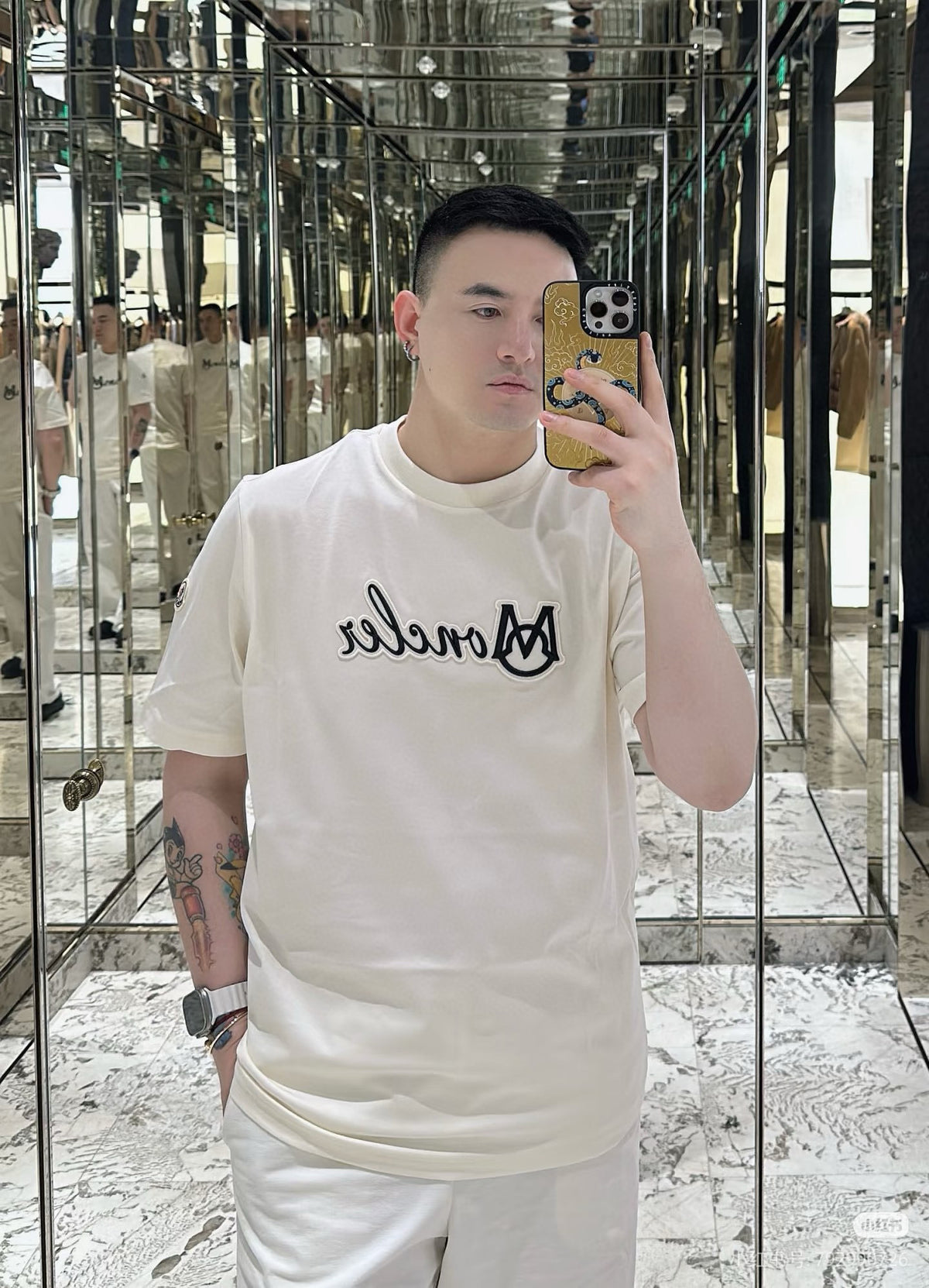 Moncler Embroidered Logo Sweater - view 11