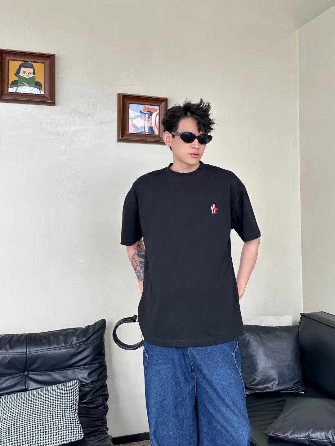 Moncler Embroidered Logo T-Shirt - view 11