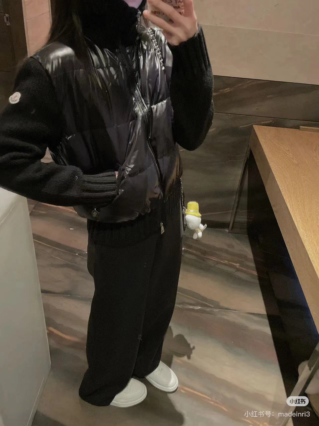 Moncler Embroidered Logo Down Jacket - view 11