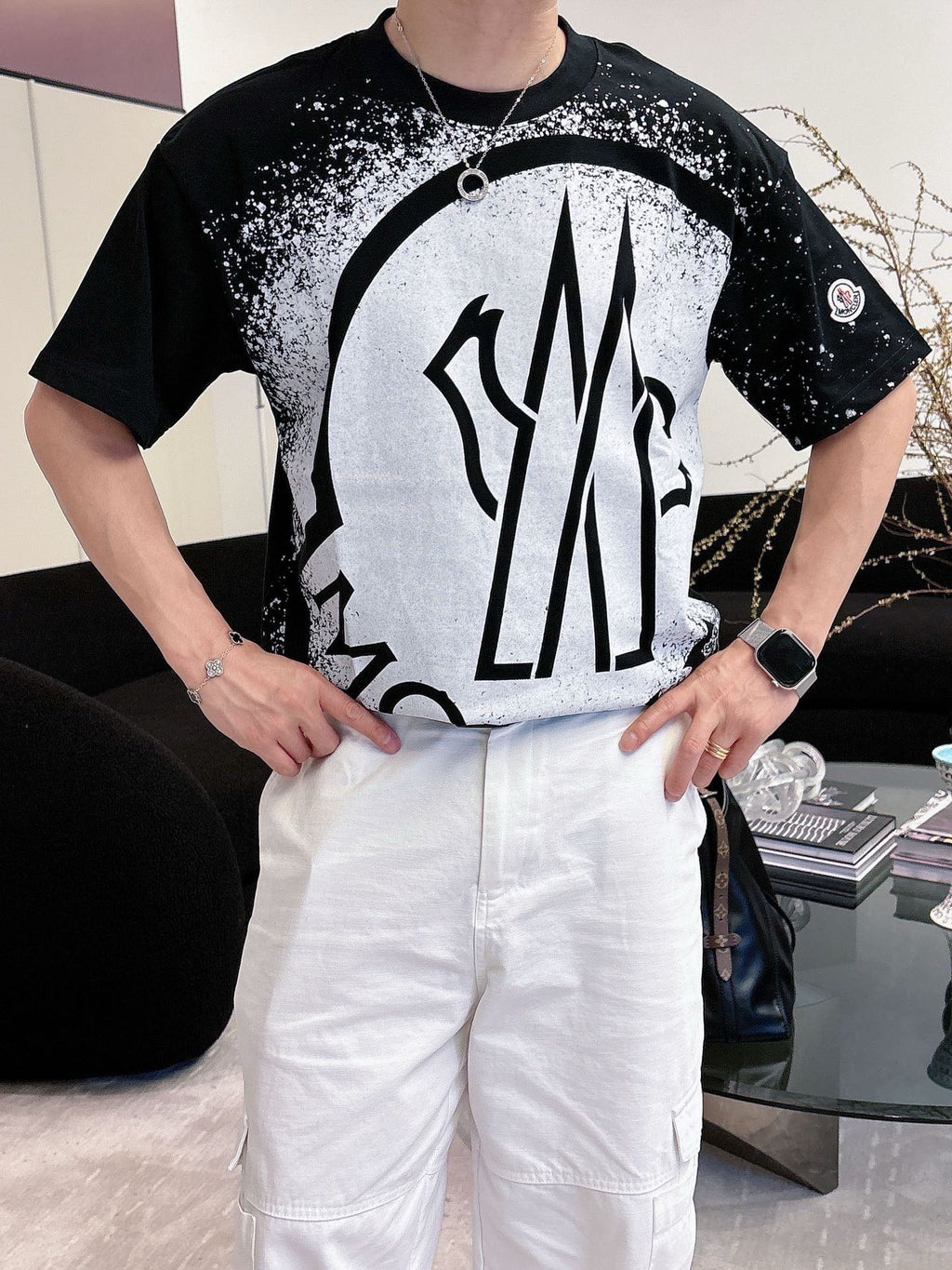 Moncler Graphic Logo T-Shirt - view 11