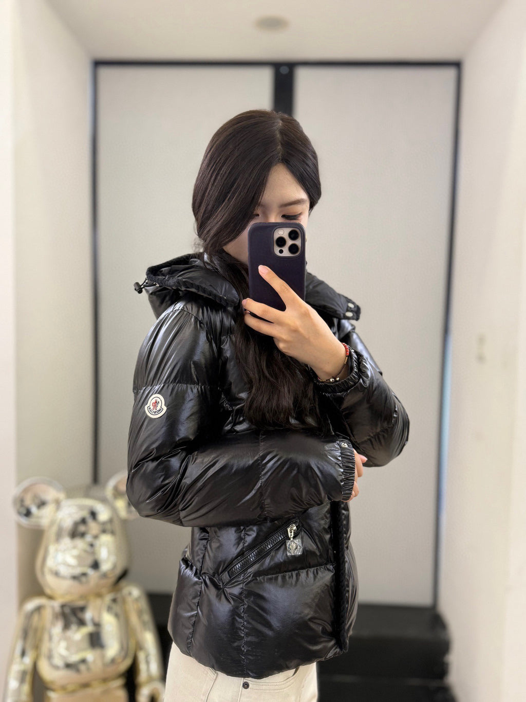 Moncler Women's Hooded Down Jacket - view 11