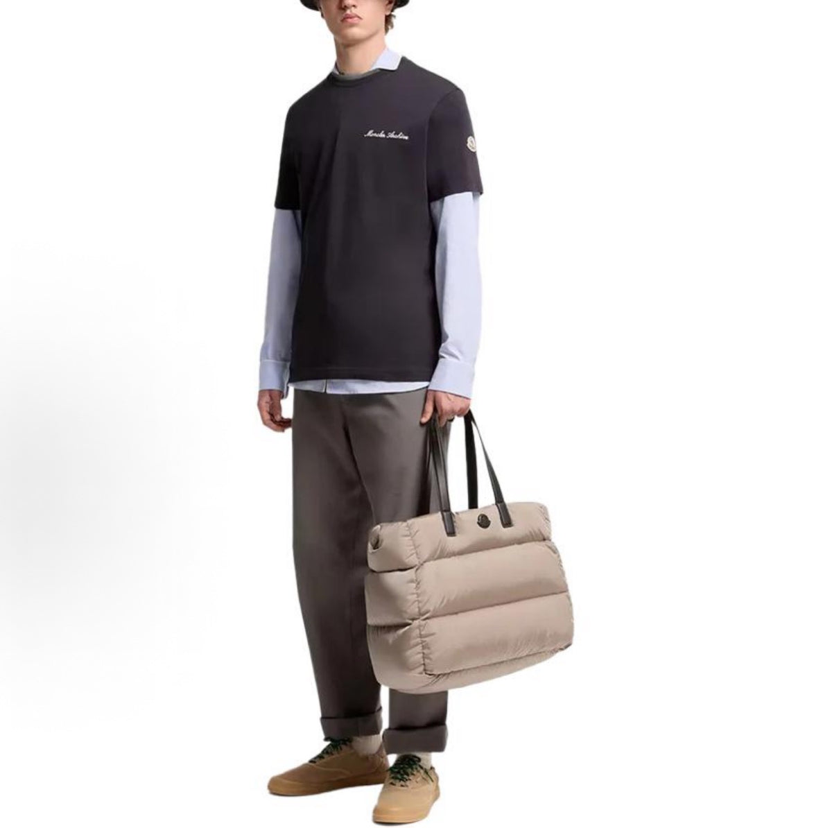 Moncler Men's Embroidered T-Shirt - view 11
