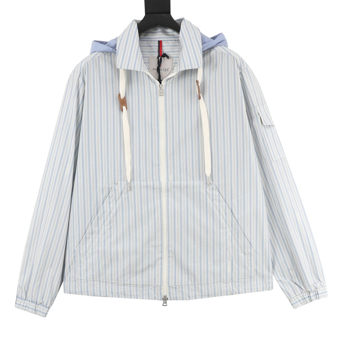 Moncler Hooded Zip-Up Graphic Shirt - view 11