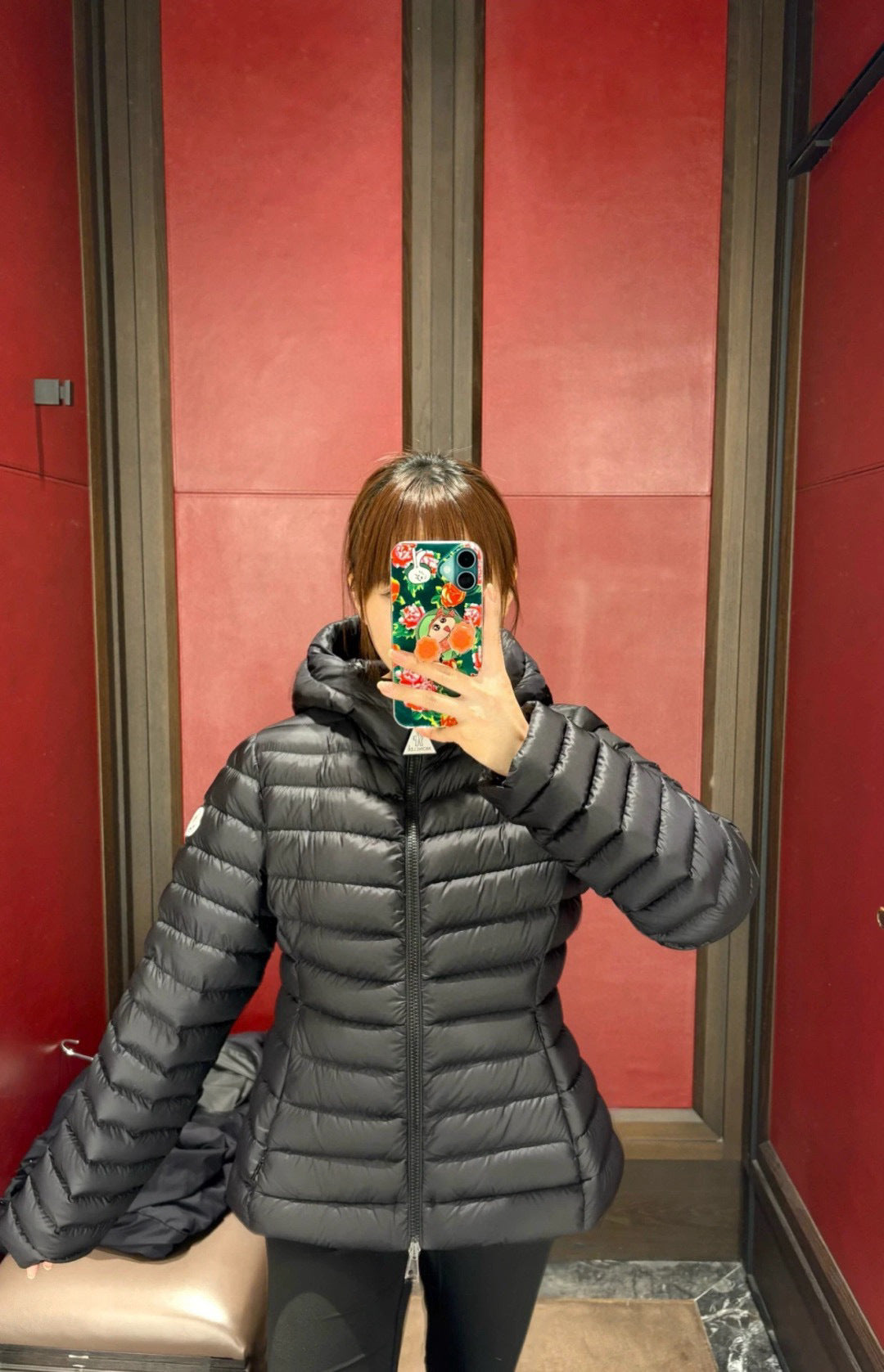 Moncler Women's Hooded Zip-Up Down Jacket - view 11