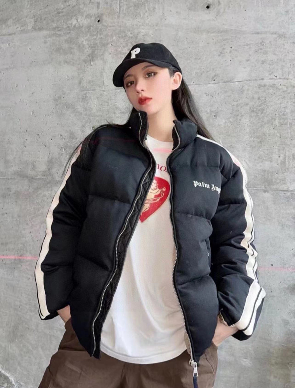 Moncler Embroidered Logo Down Jacket - view 11