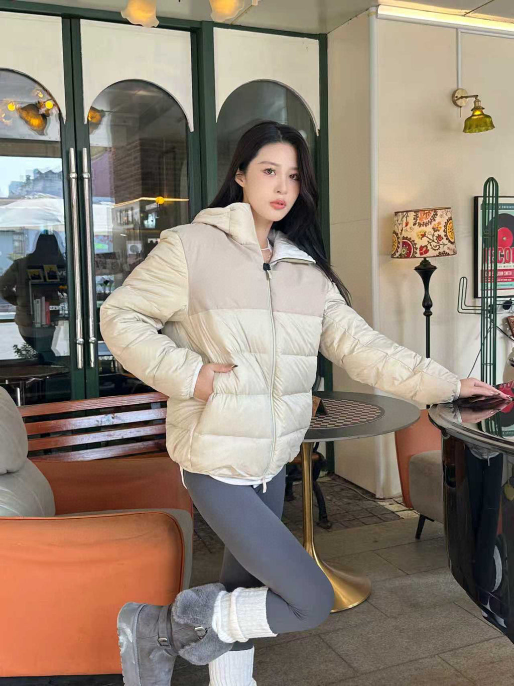 Moncler Hooded Lightweight Down Jacket - view 11