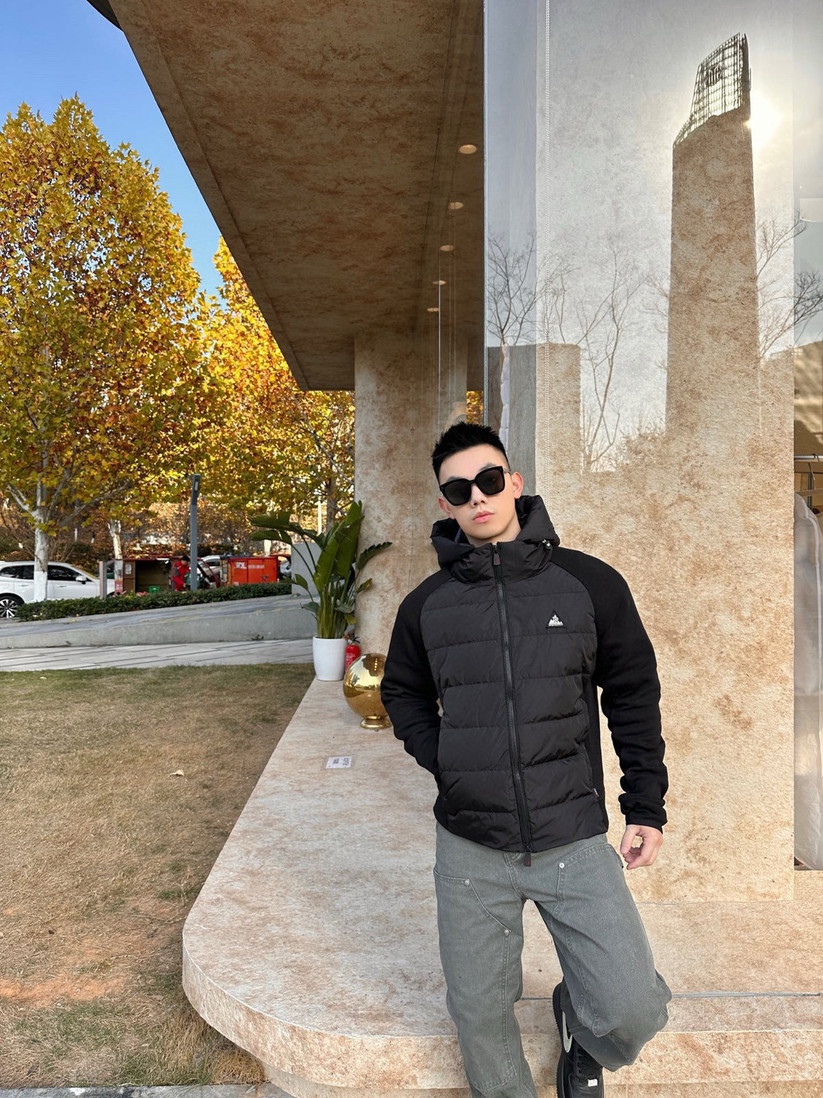Moncler Hooded Down Jacket - view 11