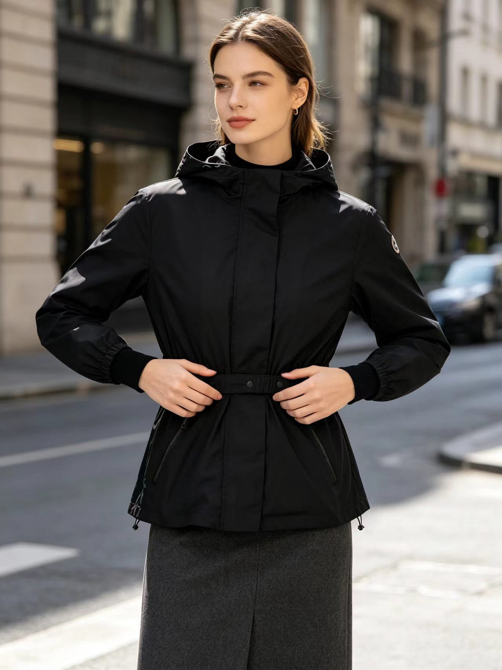 Moncler Women's Hooded Lightweight Jacket - view 11