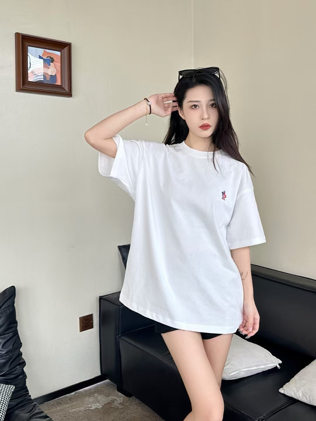Moncler Embroidered Logo T-Shirt - view 11
