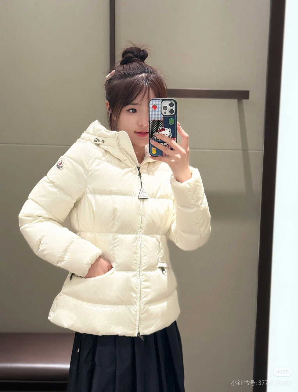 Moncler Women's Zip-Up Down Jacket - view 11