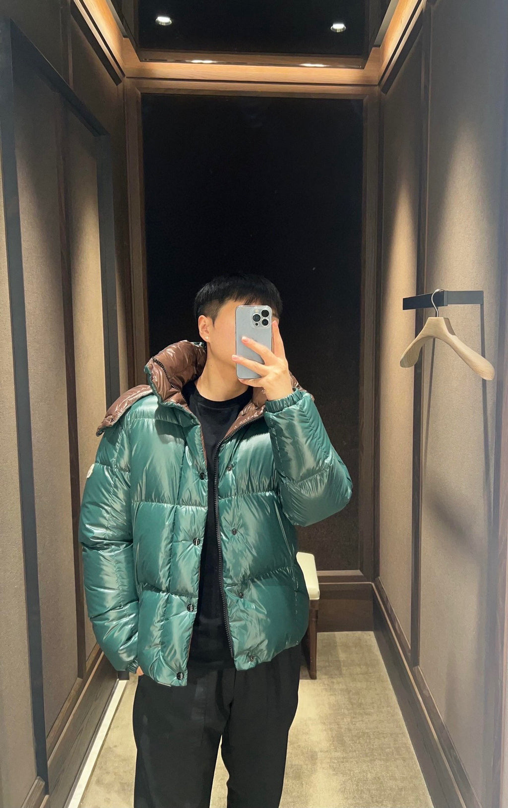 Moncler Hooded Down Jacket - view 11