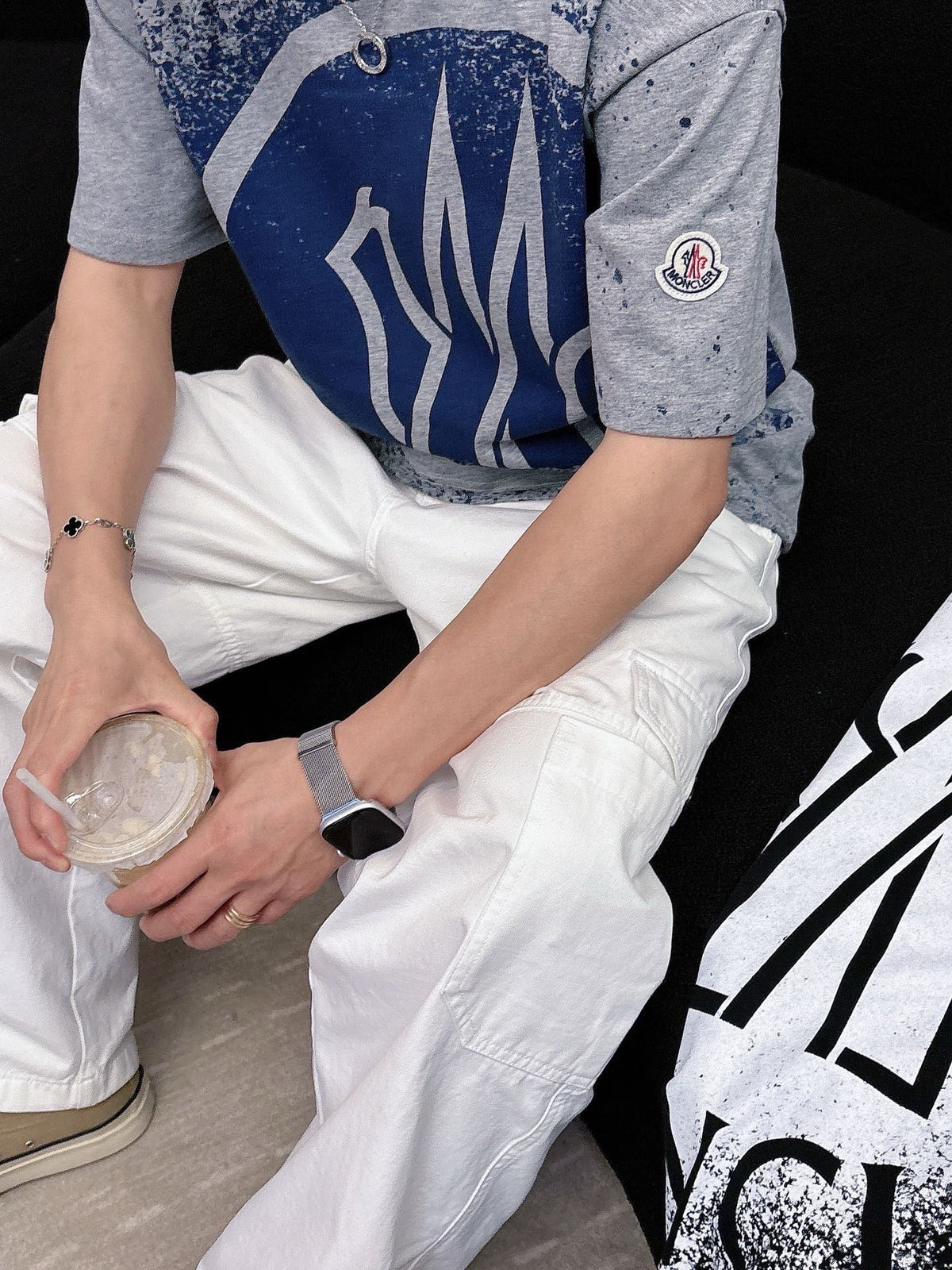Moncler Graphic Logo T-Shirt - view 11