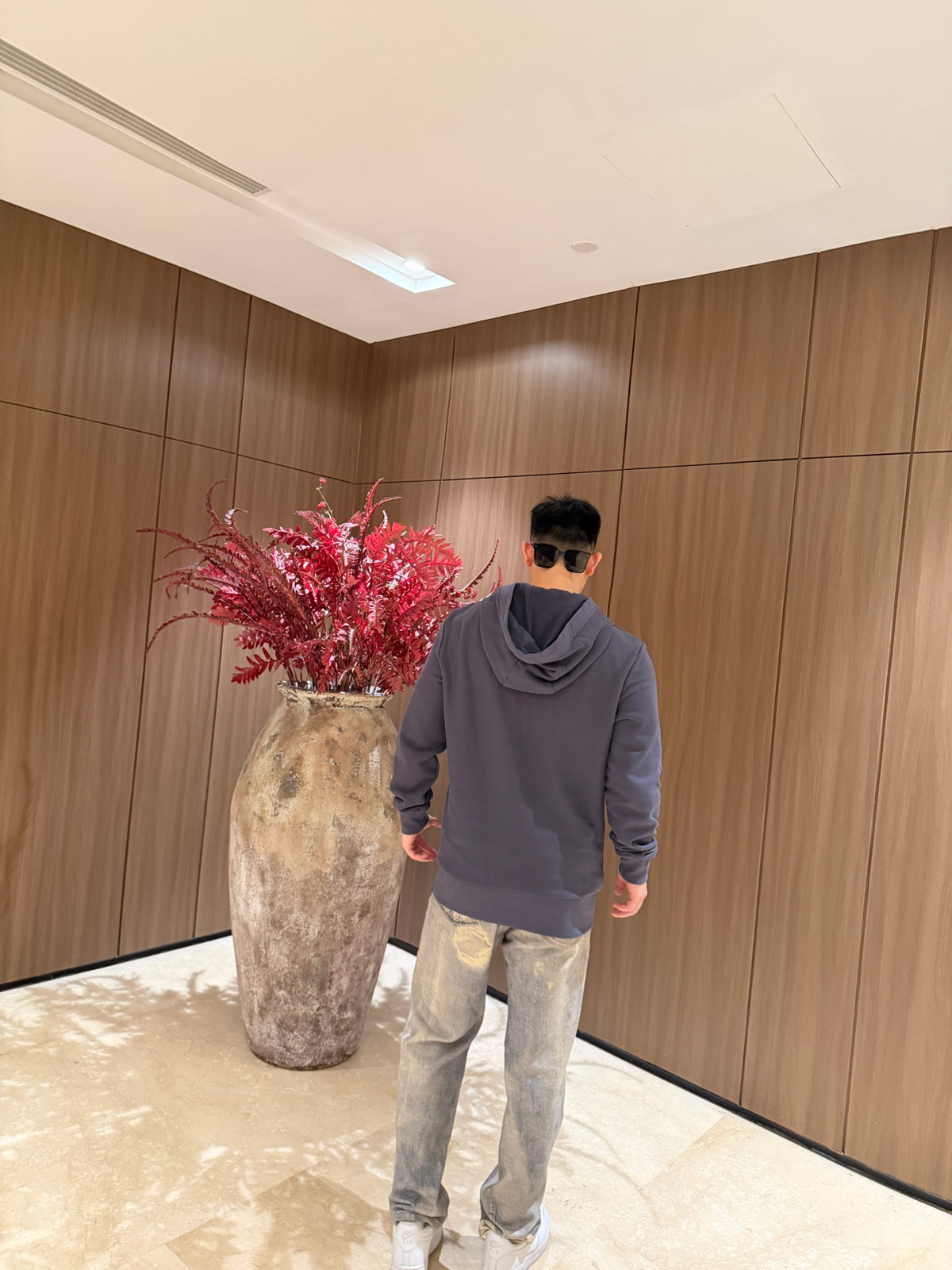 Moncler Hooded Embroidered Hoodie - view 12
