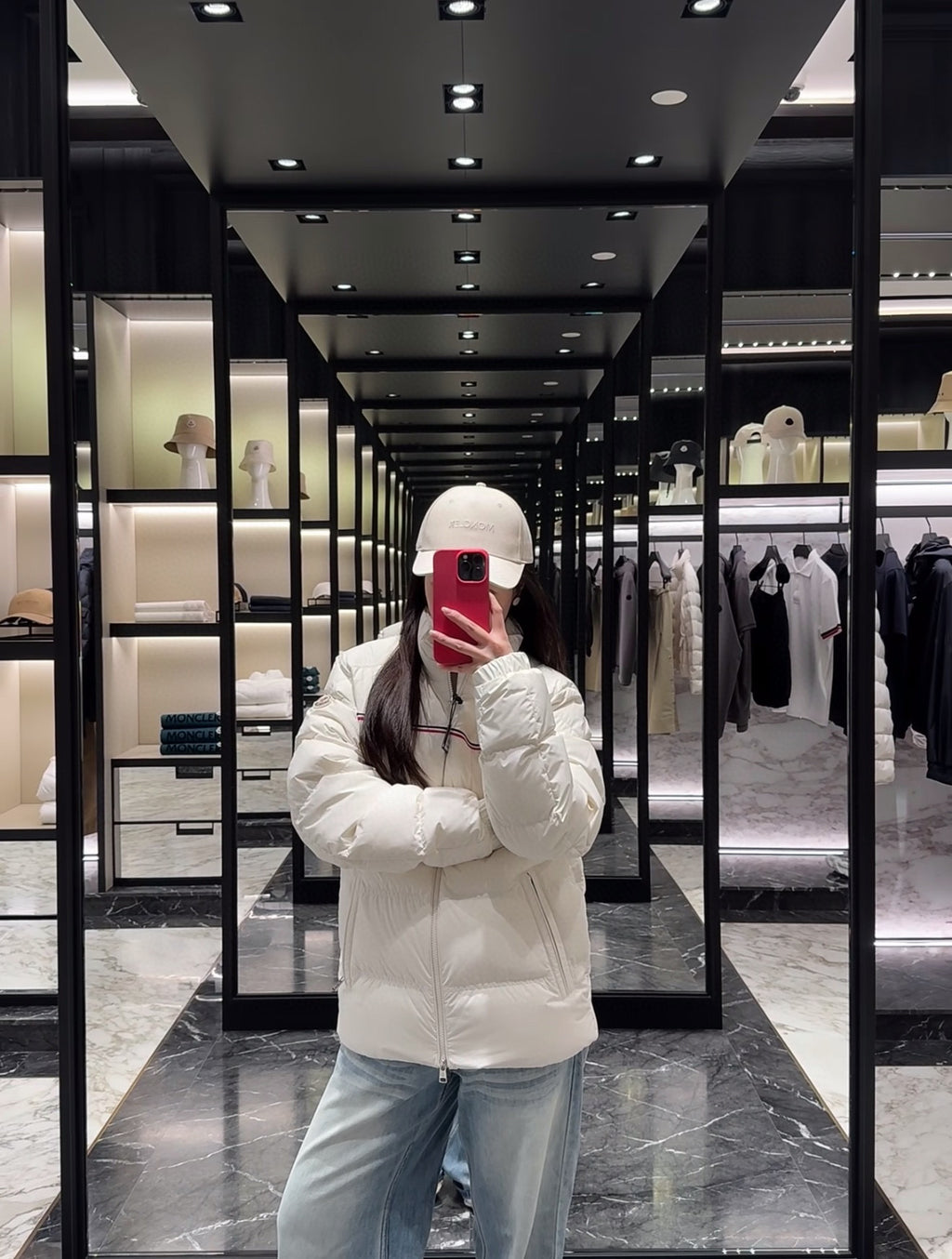 Moncler Men's Zip-Up Embroidered Down Jacket - view 12