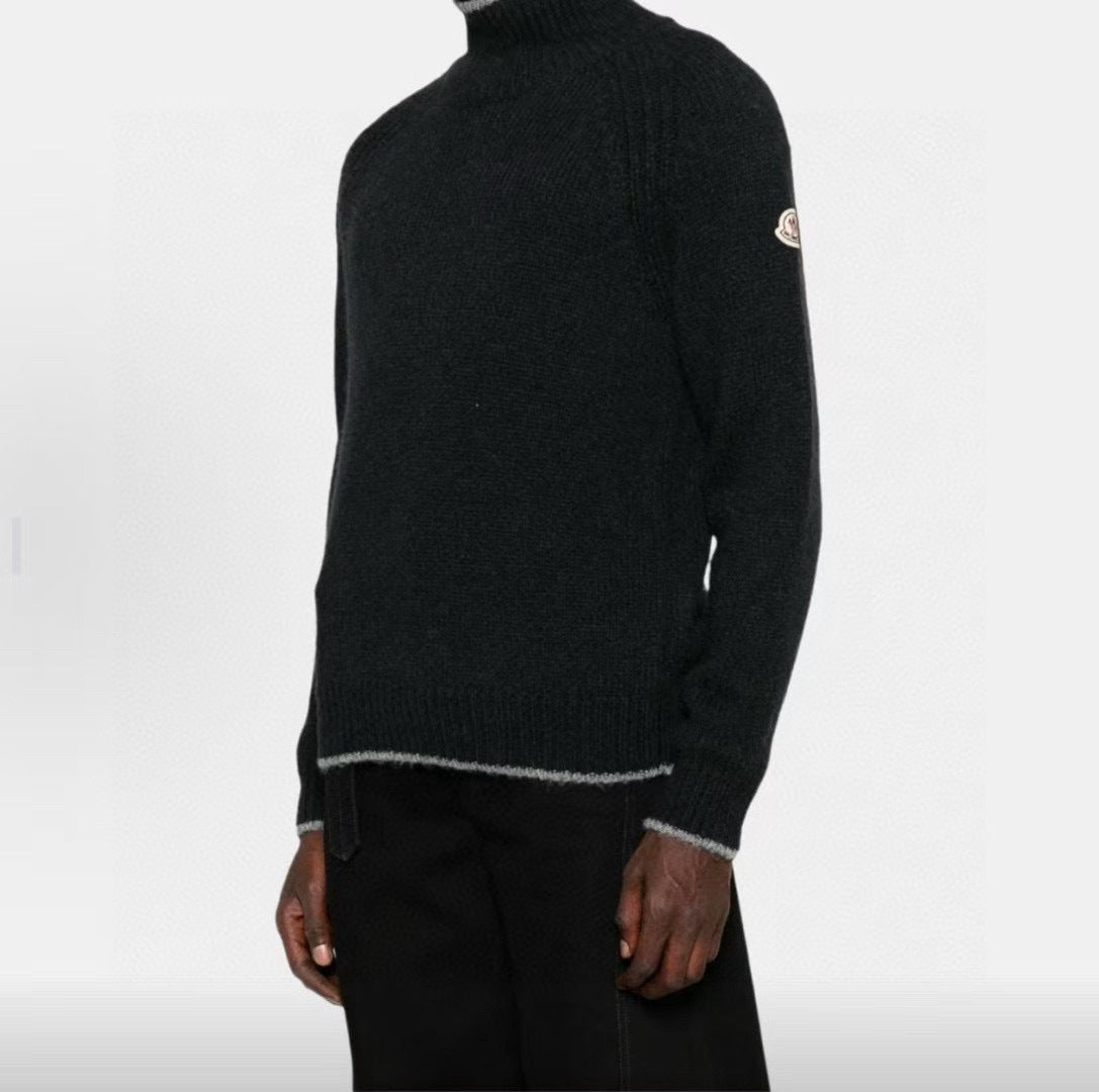 Moncler Embroidered Logo Sweater - view 12