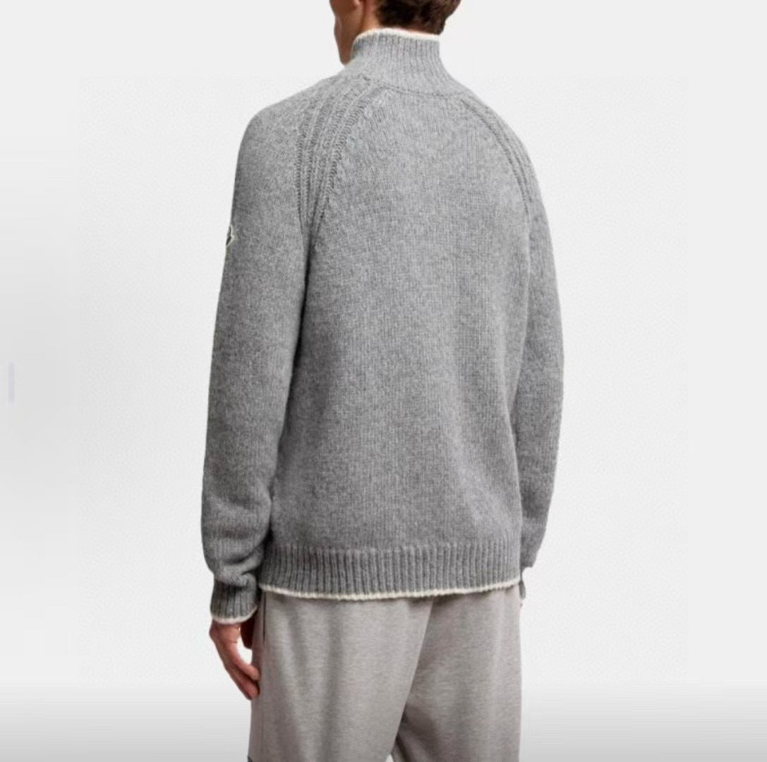 Moncler Embroidered Logo Sweater - view 12