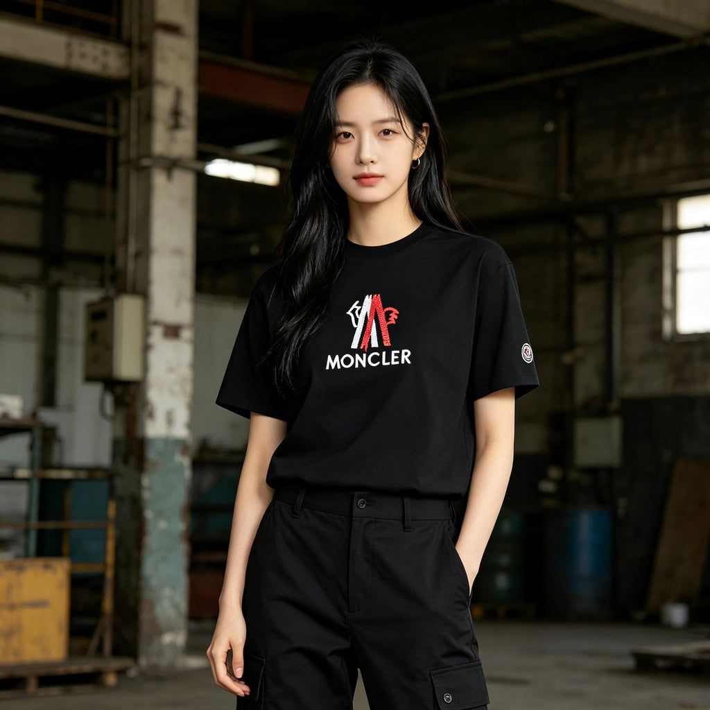 Moncler Embroidered Logo T-Shirt - view 12