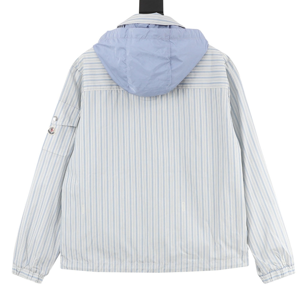 Moncler Hooded Zip-Up Graphic Shirt - view 12