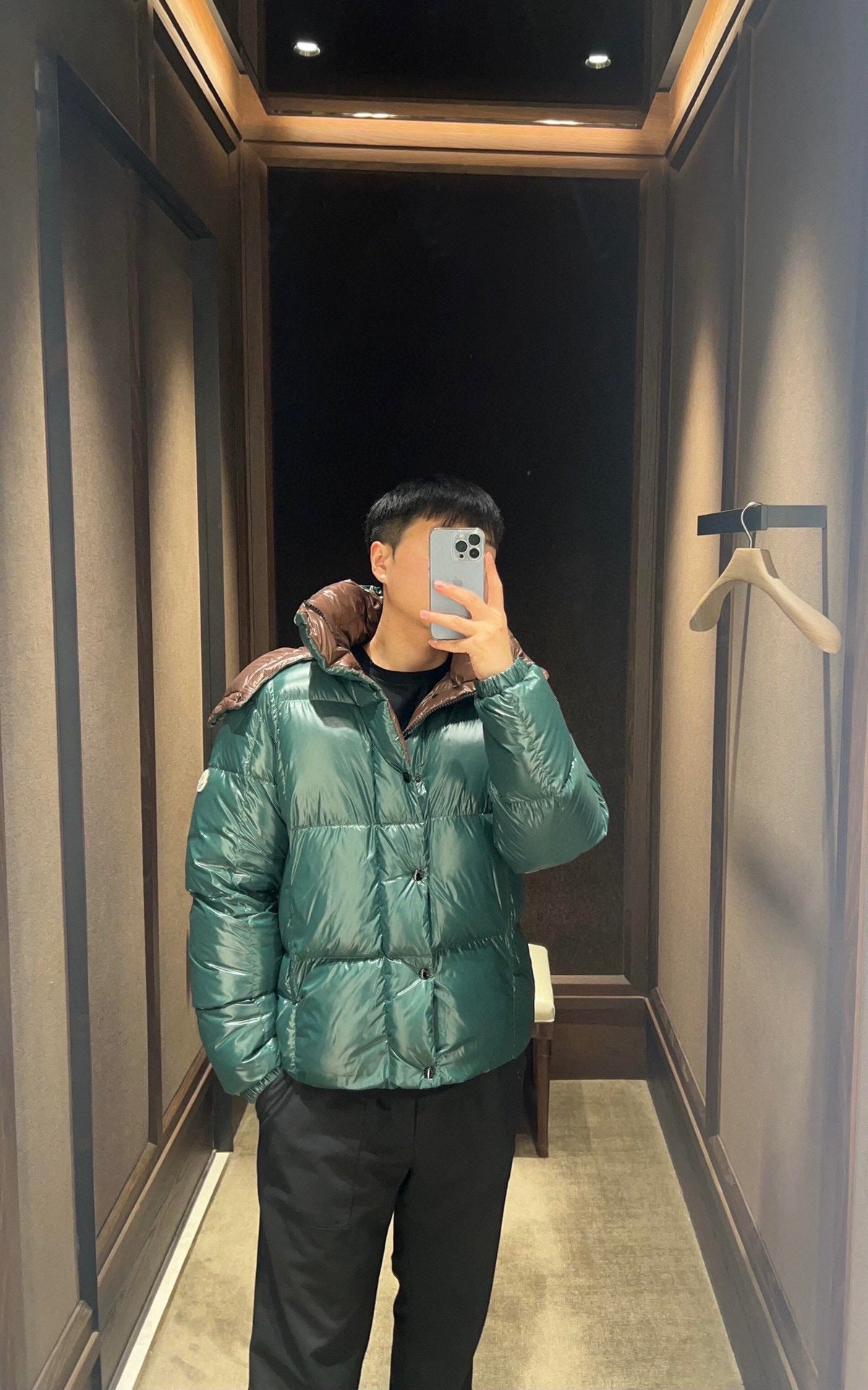 Moncler Hooded Down Jacket - view 12