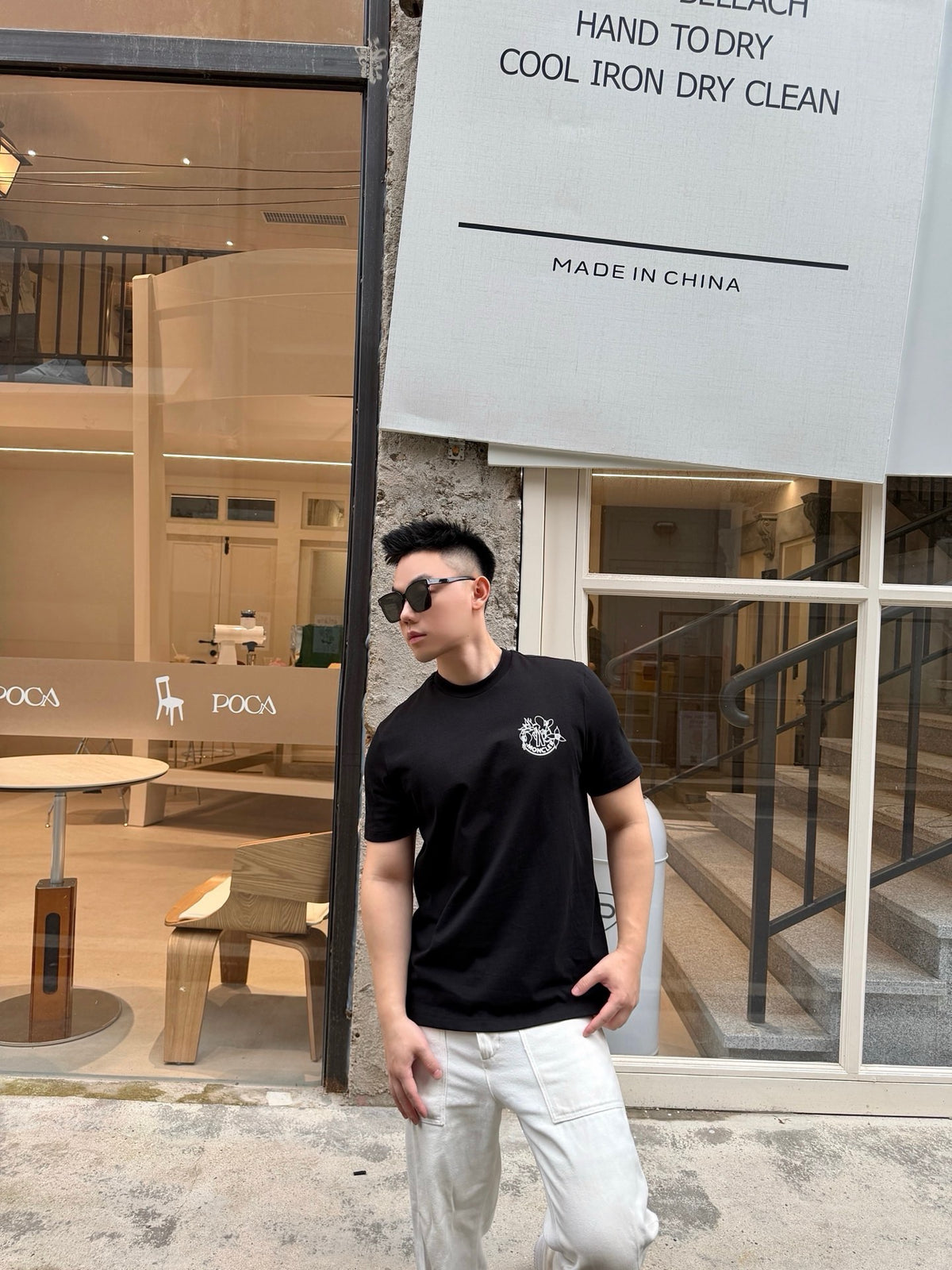 Moncler Embroidered T-Shirt - view 12
